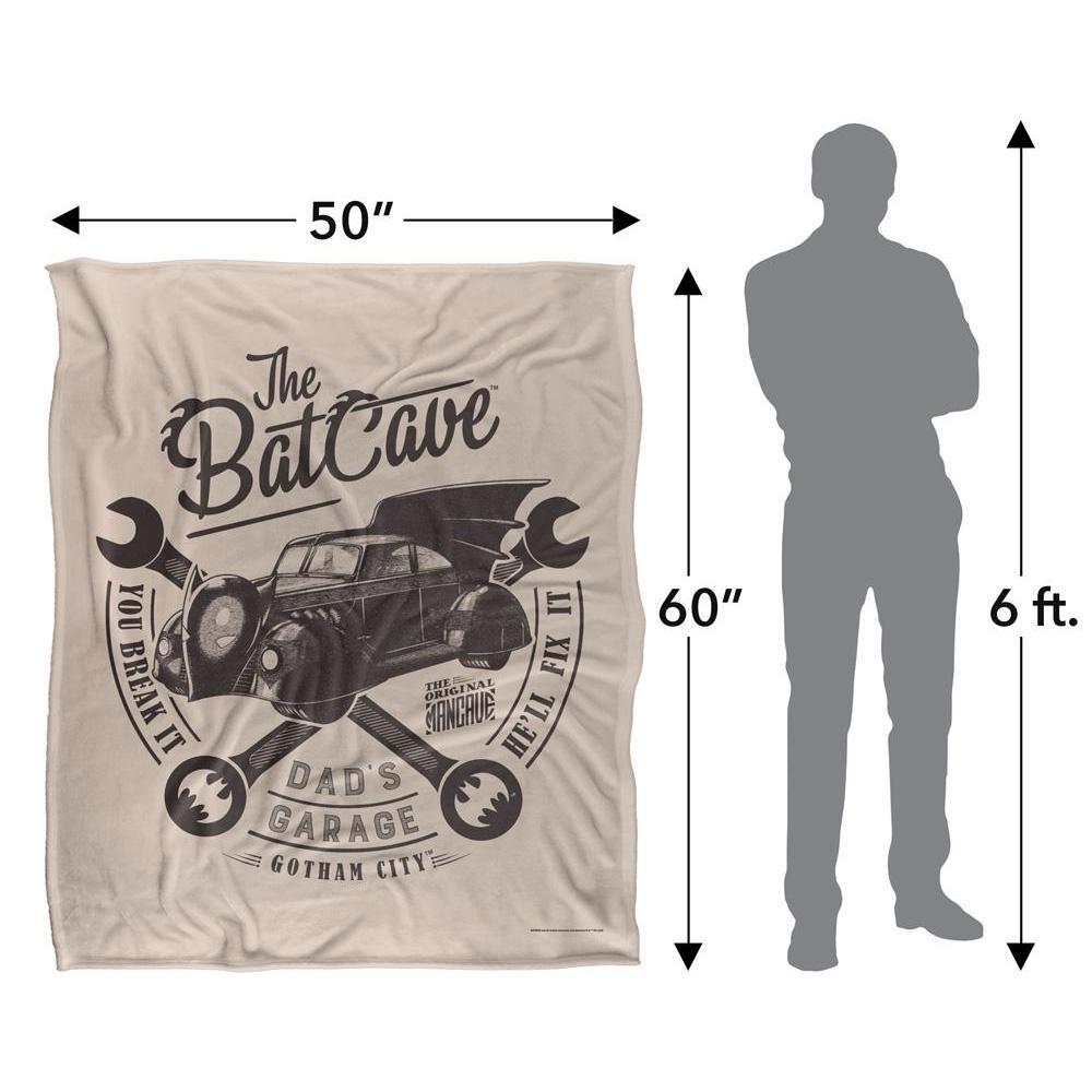 Batman Dad´s Garage Batmobile Blanket