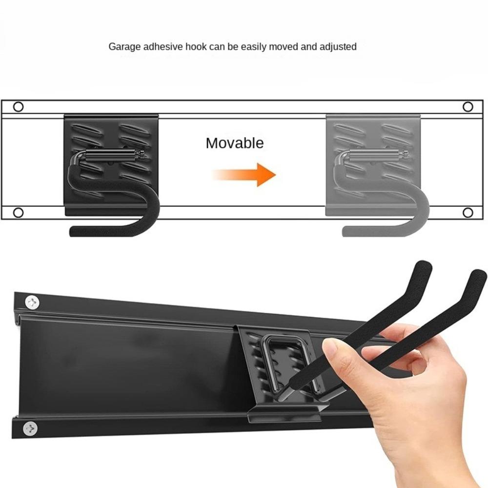 Wall Mount Garage Storage Hooks Heavy Duty Yard Shed Rack Durable Garden Tool Organizer for Men