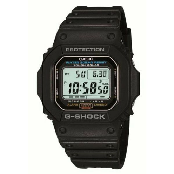 Casio G-SHOCK G-5600E-1JF Мужские часы Tough Solar, новые в коробке из Японии