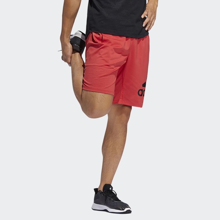 adidas Спортивные шорты мужские Красный/Черный FL4596