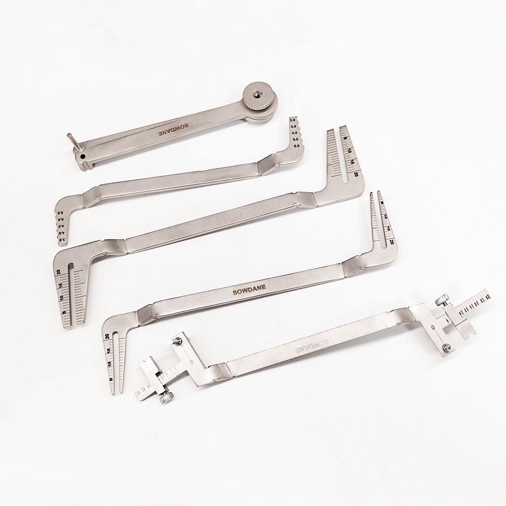 Комплект направителей для стоматологических имплантатов. Хирургический локатор для имплантатов. Локатор для позиционирования. НАБОР для удлинения параллельной глубины.