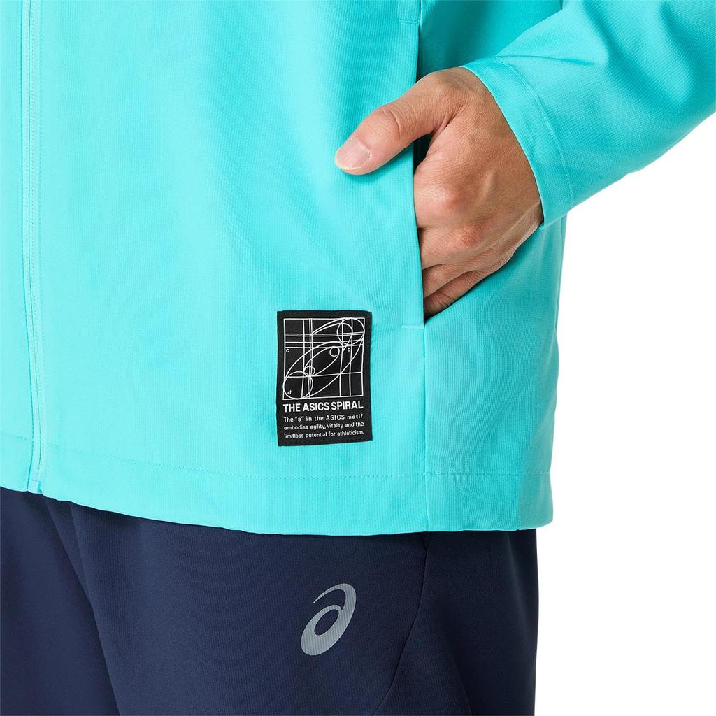 Тренировочная куртка Dry Actimotion Cross Hoodie 2031E980 унисекс для взрослых 402 л [ASICS] (Энергия Аква)