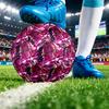 Demon Slayer Printed Size 5 Standard Football, Waterproof PU Training Soccer Ball for Outdoor Sports