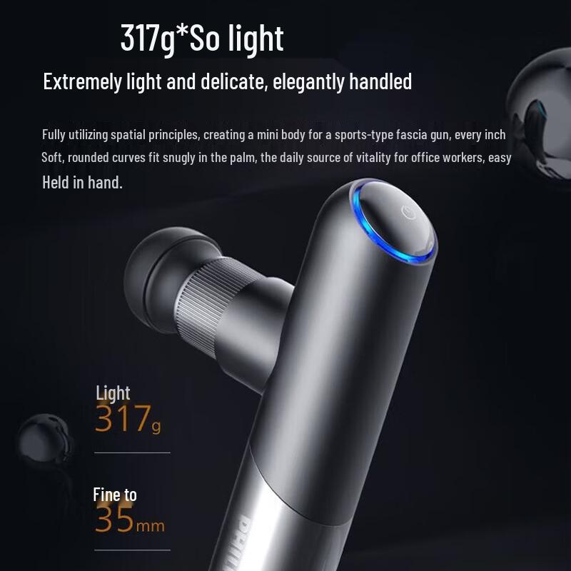 Philips Mini Fascia Gun PPM5101G CN plug (adapter included)