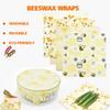 Reusable Beeswax Wrap Eco-Friendly Beeswax Wraps For Food Bread Sandwich Wrapper - Organic, Sustainable Zero Waste Food Storage