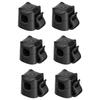 6 PCs Data Cable Clips Cable Organizer Desktop Wire Cord Fixing Organization Clamp Holder For Desk