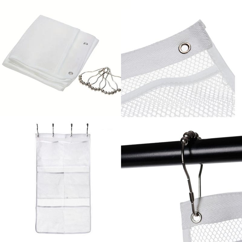 1 шт., подвесная сумка для хранения в ванной, сетчатый органайзер для душа с вращающейся вешалкой