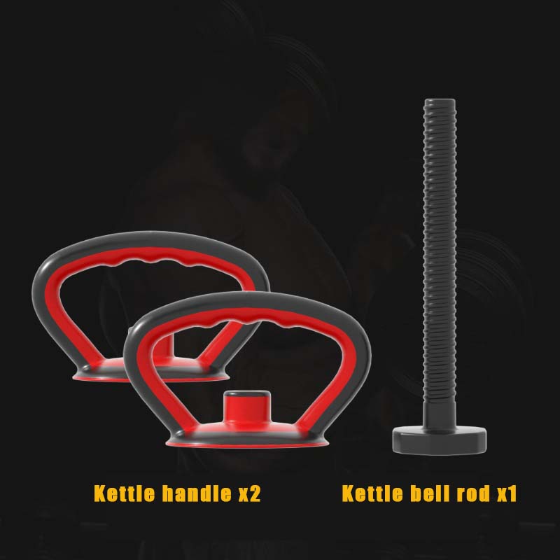 Рукоятка гири для отжиманий от гантелей Рукоятка гири для фитнеса Регулируемая штанга гири для спортивных тренировок Сила рук в спортзале Рукоятка для отжиманий от гантелей