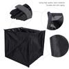 Nylon Black Portable Folding Rock Tree Climbing Rope Basket Throwing Cord Storage Frame Bag