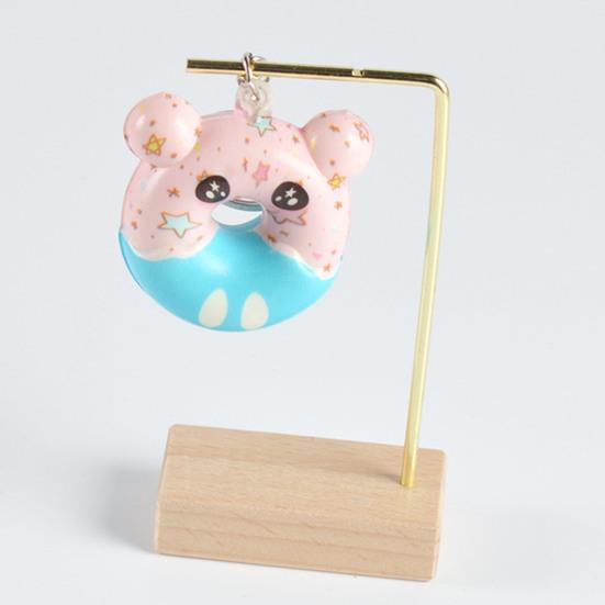 Креативный брелок для ключей с мультяшной милой игрушкой для декомпрессионного вентиляционного отверстия