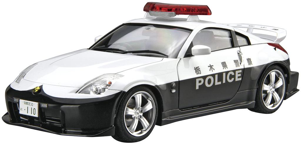 Aoshima Bunka Kyozaisha The Patrol Car Series Nissan Z33 Fairlady Z Version Nismo Patrol Car 2007 Plastic Model 1/24 No.2