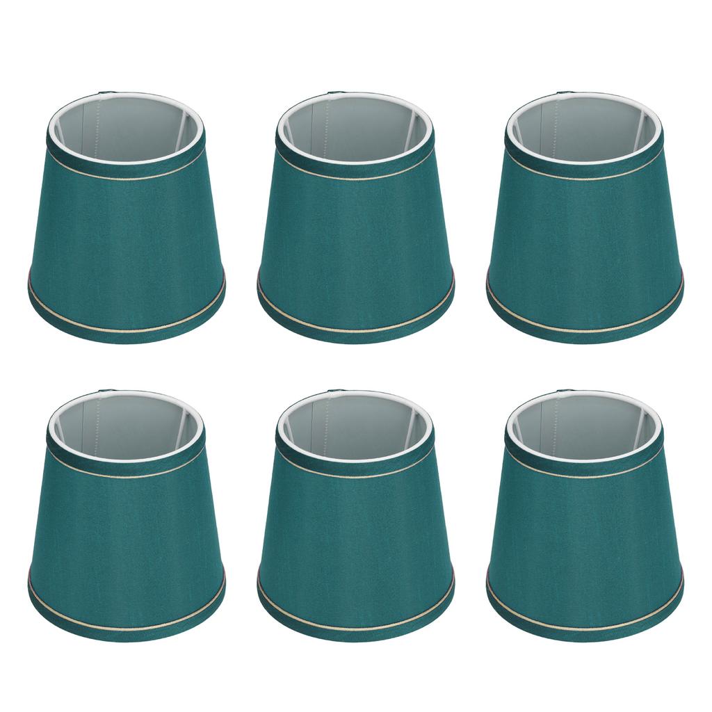 6PCS Fabric Lampshade Modern Simple Fabric Light Lampshade Phnom Penh Craftsmanship for E14