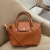 High-End Genuine Leather Women's Tote and Shoulder Bag - Elegant Cowhide Design