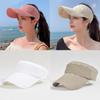Кепка без верха, солнцезащитный козырек, солнцезащитная шляпа, женская корейская весенне-летняя уличная спортивная шляпа с козырьком 8010, студенческая солнцезащитная шляпа топлесс