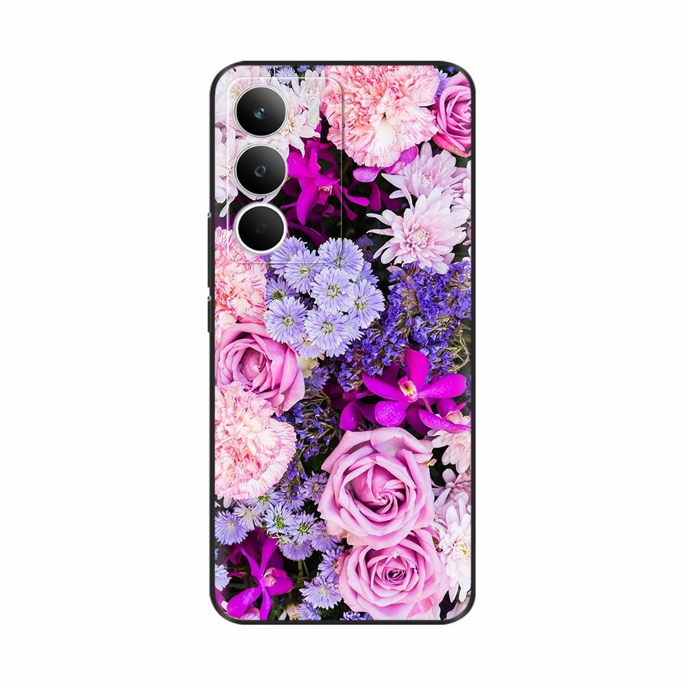 Для чехла Realme C71 RMX5303 Мягкий силиконовый милый мультяшный чехол-накладка с бабочкой Fundas для RealmeC71 C 71 Защитный корпус Coque