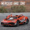 1:24 Mercedes Benz AMG ONE Alloy Sports Car Diecast Metal Model Simulation Sound & Light Toy Decorative Trendy Ornament For Boys