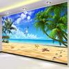 3D Mural Wallpaper Modern Beach Seaside Landscape Photo Wall Murals Living Room TV Sofa Backdrop Wall Painting Home Decor