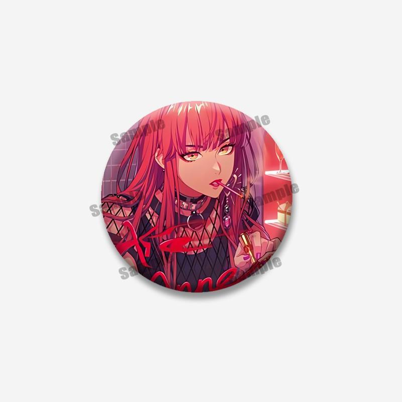 Cartoon Ryu Natsume Allen Yeon Hajun Button Pin Anime Game Paradox Live Lapel Brooch Animation Jewelry Accessories Souvenir Gift