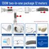 130w dual-port, silent strong suction