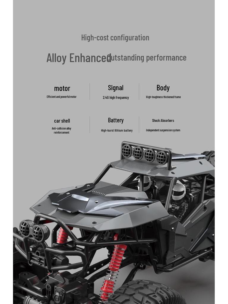 9213 XL 70см Пульт управления 4WD Внедорожный Альпинист Сплав Игрушечная машина для детей