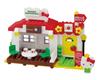Kawada Nanoblock Plus Ресторан Hello Kitty с террасой PK-005
