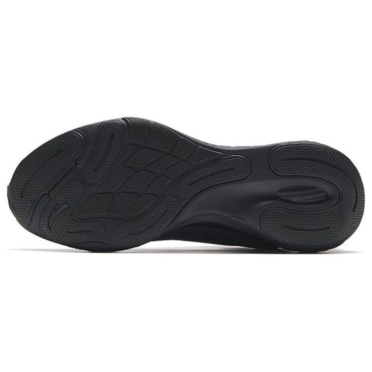 Anta Удобные универсальные амортизирующие нескользящие износостойкие низкие кроссовки для бега женские кроссовки черные 122335556-2