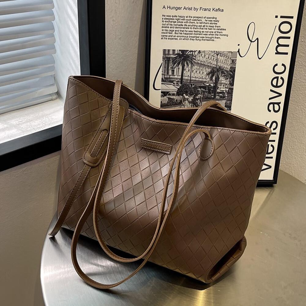 Большая сумка-тоут на несколько плеч премиум-класса Сумка большой вместимости Модная большая сумка длиной 38 см, шириной 15 см, высотой 28 см