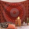 Mandala Tapestry Indian Wall Tapestry Hippie Room Decor Bohemian Psychedelic Tapestry Aesthetic Room Decor Decoration