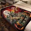 Halloween Horror Icons Soft Comfortable All Seasons Sofa Office Naps Outdoor Travel Perfect Great Gift