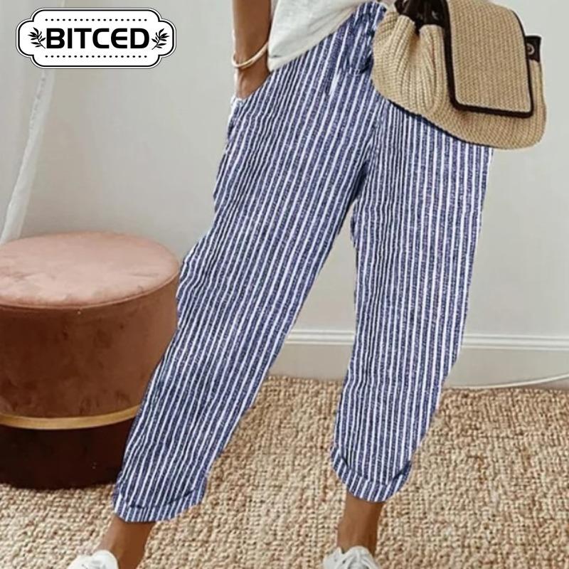 BITCED Женские модные повседневные брюки и капри