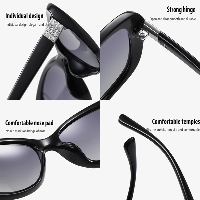 Поляризованные солнцезащитные очки BENZEN для женщин, элегантные солнцезащитные очки, женские винтажные женские очки с защитой от ультрафиолета, 6737B