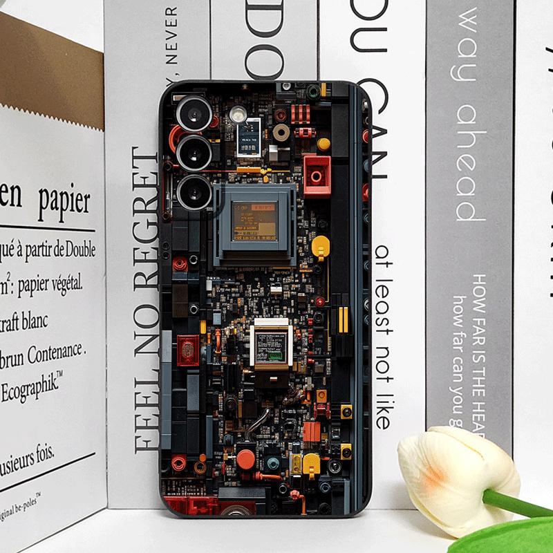 2D чехол для телефона с рисунком печатной платы для OnePlus 12 13 R 11 10 9 8 Pro Nord 4 N100 CE3 CE2 ACE2 ACE3 Мягкая крышка Fundas