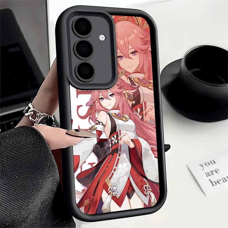 Phone Case for Samsung Galaxy S26 S25 Ultra S24 FE Genshin Impact Anime Shell S23 Plus S22 + S21 S20 5G Soft Silicone Funda