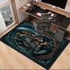 Custom NameAlien Artwork Carpet, Indoor Rug, Chair Rug, Living Rooms, Doormat Made From Polyester Home Decor Birthday Christmas Gifts