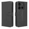 Cross Texture Leather Flip Cover for Tecno Pop 7 6 Pro Spark 10 Pro 10C 9 Pova 4Pro GO 2023 Wallet Card Holder Stand Case