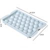 66/33 Ice Ball Mold Whiskey Cocktail Round Ice Cube Maker with Lid, Perfect Hockey Ball Shape Mini Tray Kitchen Tool