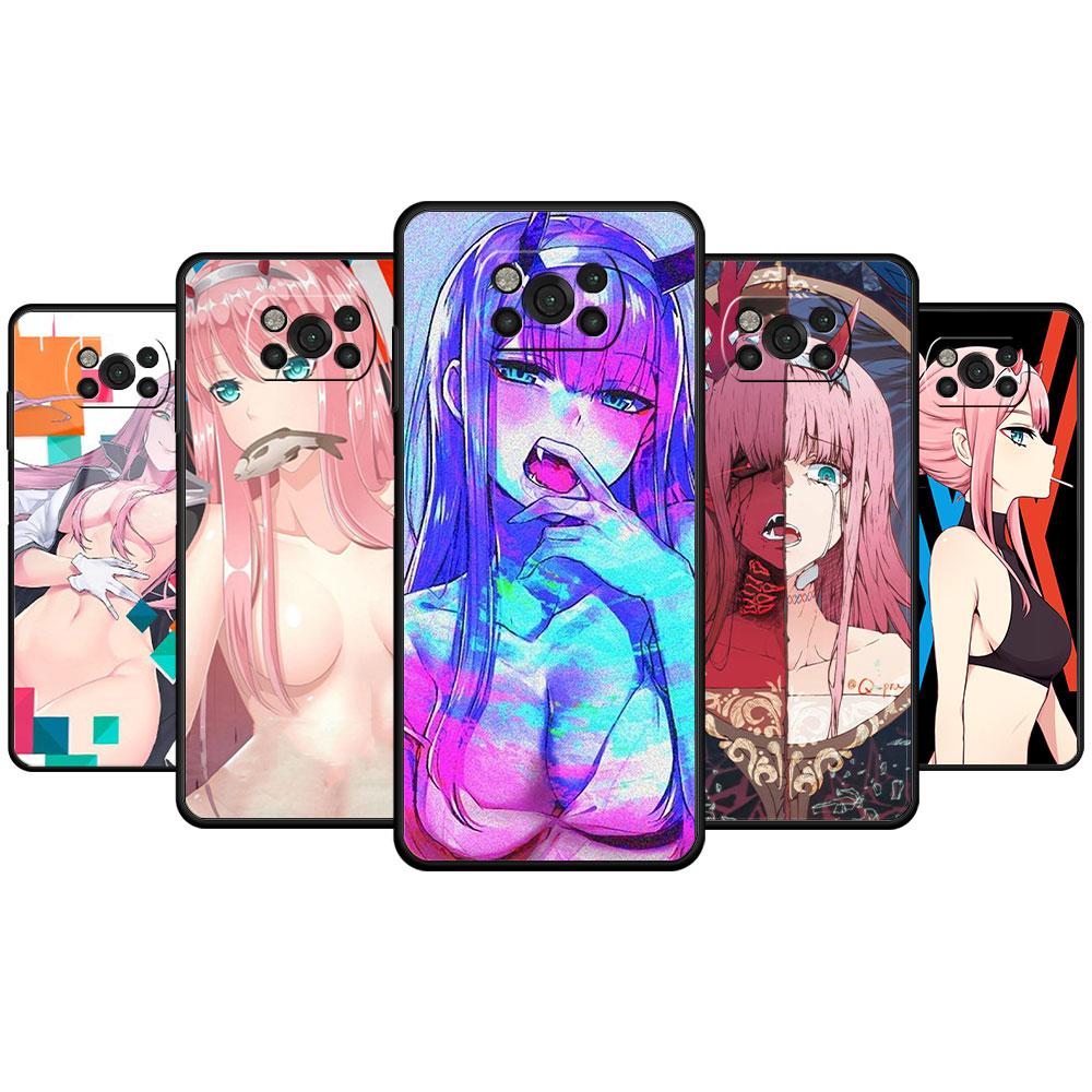 Аниме Zero Two Darling in the FranXX для Xiaomi POCO X4 F3 11T 10T MI 11 lite X3 NFC F4 GT 9T M4 Pro 5G M3 Celulares Fundas