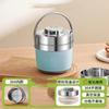 Stainless Steel Vacuum Insulated Lunch Box Adults Double Layer Thermal Food Container 1-2L Capacity