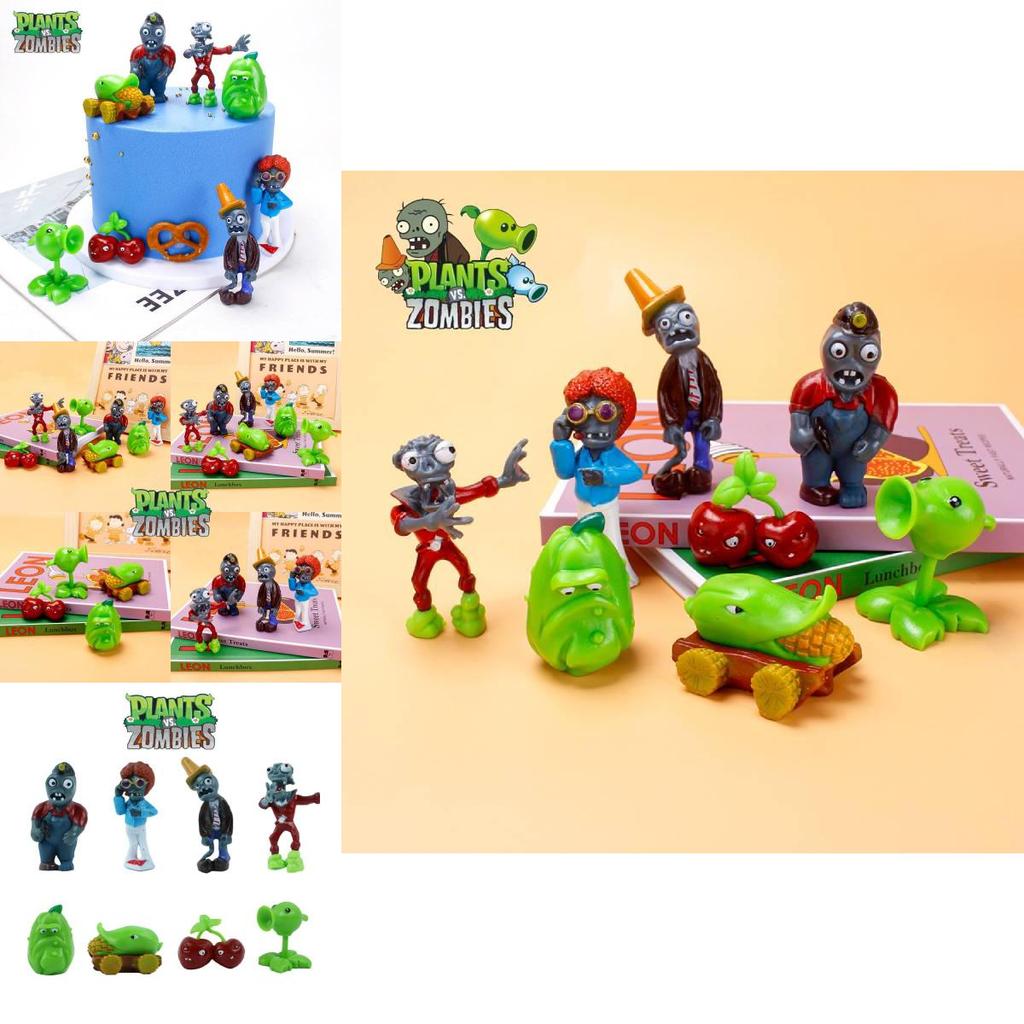 Unique Plant Vs. Zombie Cake Decoration Suitable For Youth Ages 15-35
