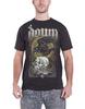 Мужская футболка Down Swamp Skull, Черная, XL UK