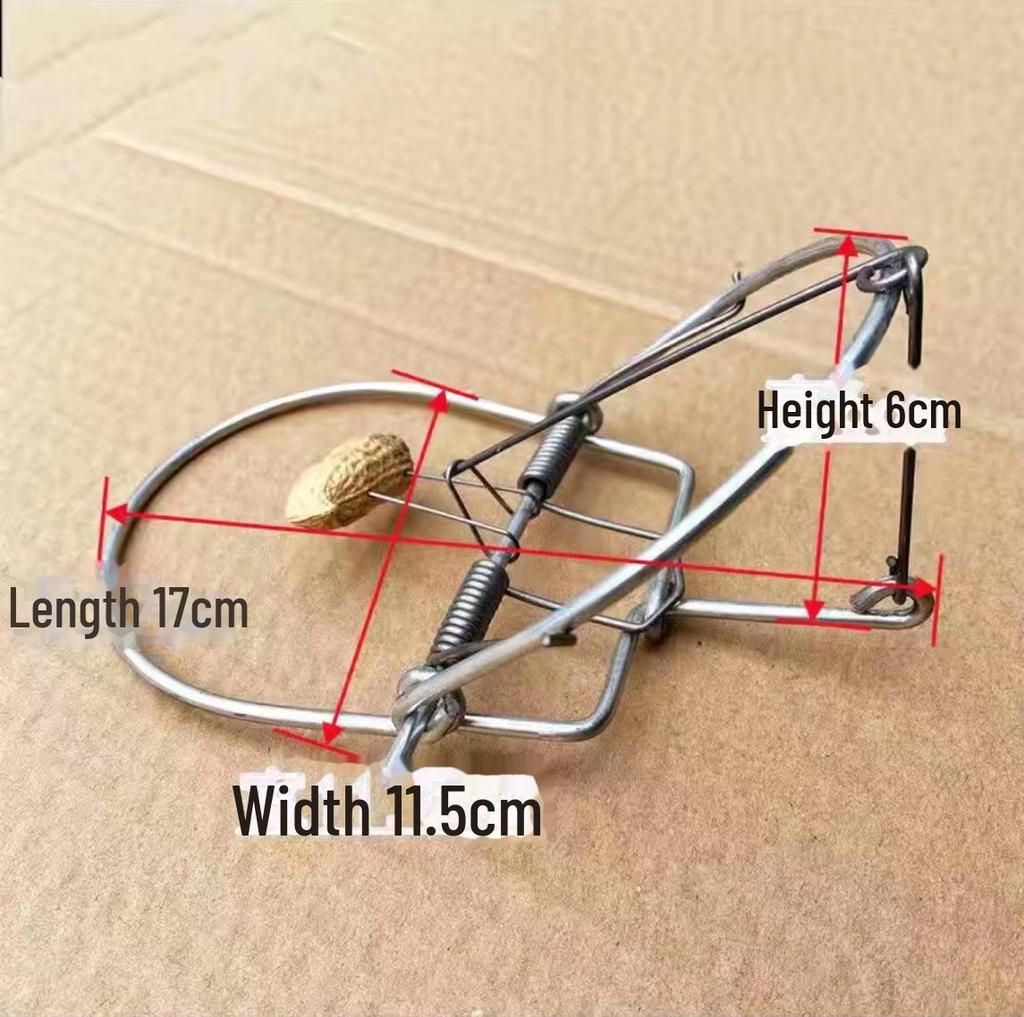 Fully Automatic Rodent Trap: Indoor Mouse Cage & Sticky Board Combo