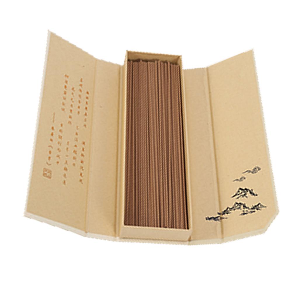 Упаковка 180 шт. Восточный Будда Буддийский Аромат Природа Благовония Палочки Чехол Сандаловое дерево для Дома