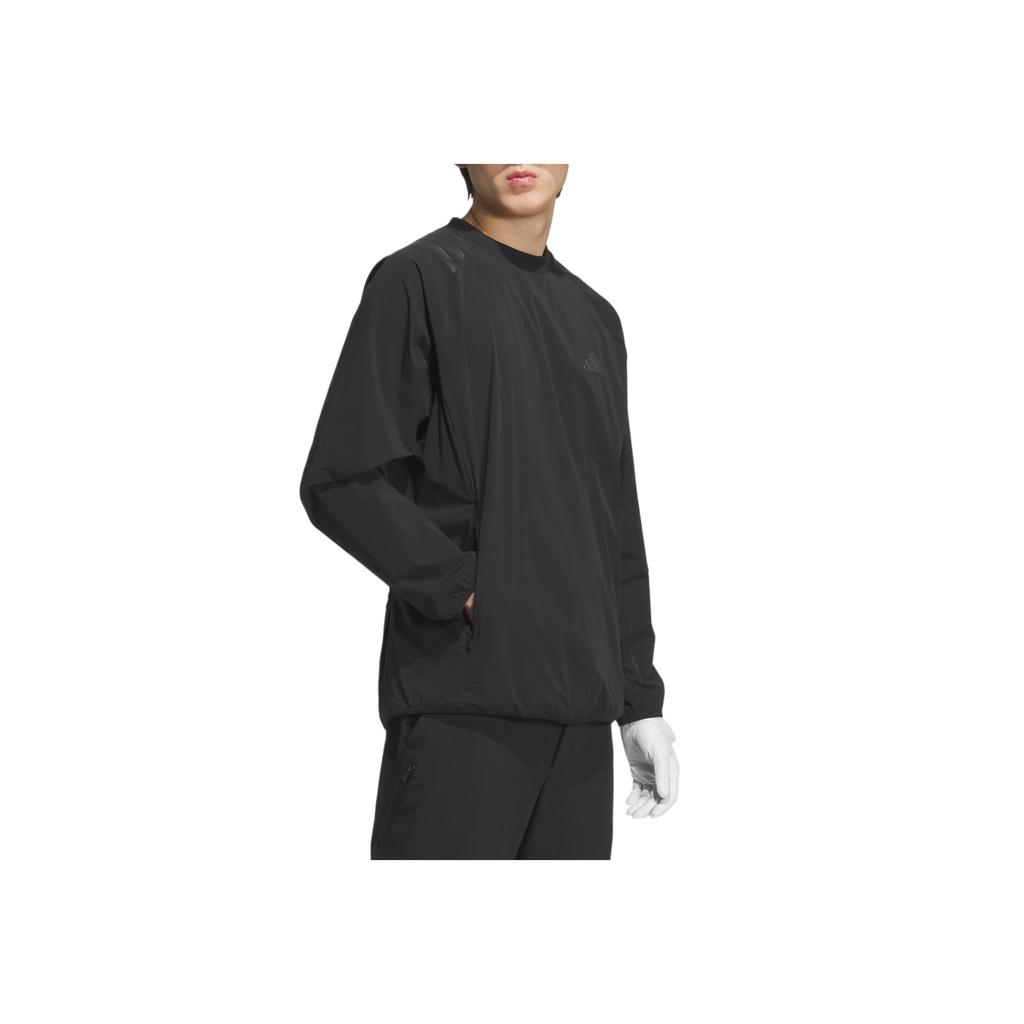 Adidas Warm Crew Neck Comfortable Soft Long Sleeve Golf Shirt Men Tops JM2942