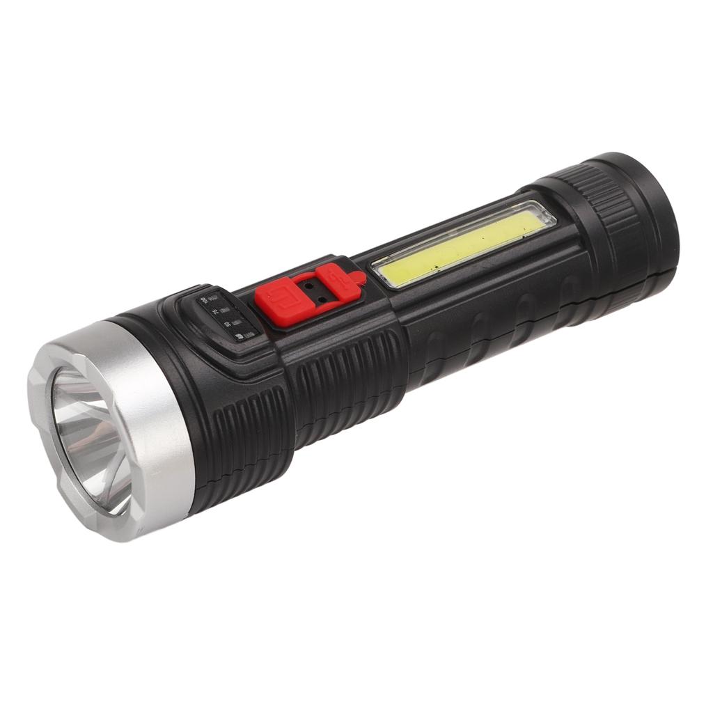 USB перезаряжаемый фонарик 500LM водонепроницаемый COB Lampwick портативный ручной фонарик для улицы