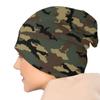 Оригинальный лесной камуфляжный капот, Homme, вязаная шапка для женщин, унисекс, осень-зима, теплая военная армейская камуфляжная шапка с черепами, шапки