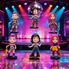6 шт./комплект Новая серия фигурок K-pop Охотники на демонов Аниме Ручная работа Модель Модная Декорация для спальни Подарок для мальчика девочки Подарочная коробка Подарки