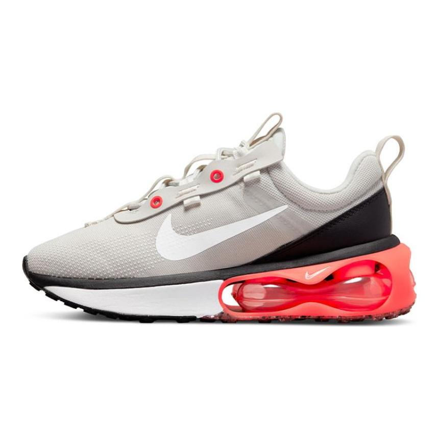 Nike Женские кроссовки Air Max 2021 Light Bone Flash Crimson Повседневная обувь DH5103-002