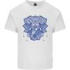 Mandala Art Elephant Mens Light Cotton T-Shirt