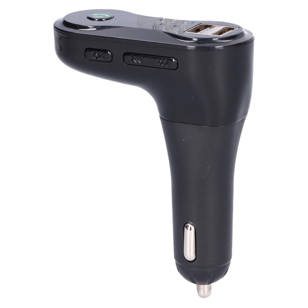 C6 Car Bluetooth Adapter Handsfree Wireless Bluetooth Auto Car MP3 Player Compatible with FM