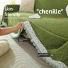 Bohemia Chenille Sofa Blankets Outdoor Camping Picnic Large Sofa Blanket Leisure Beach Towel Travel Rug Tassels Linen Home Decor